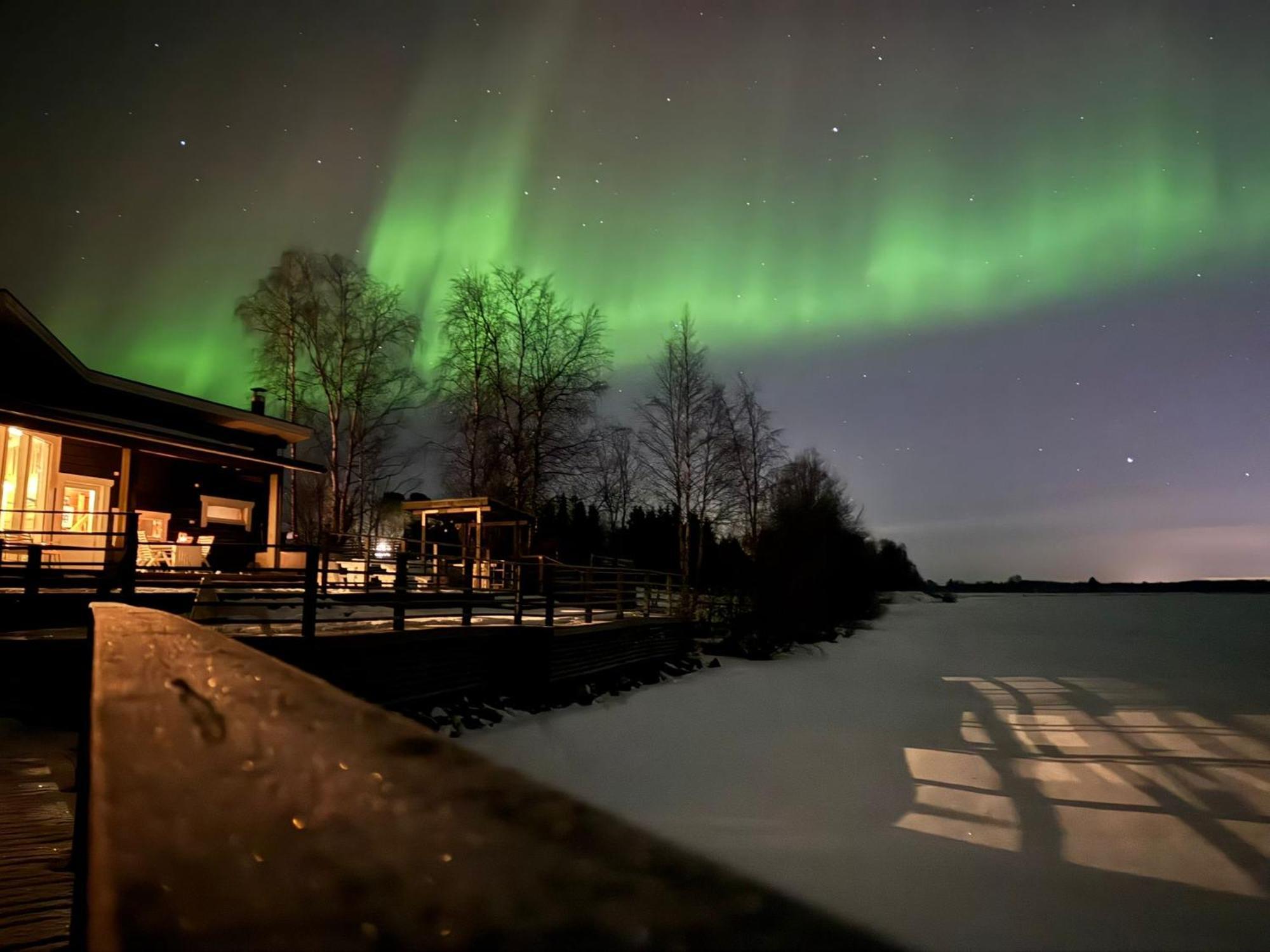 Riverside Cottage Aalto Borealis Keminmaa Exterior foto